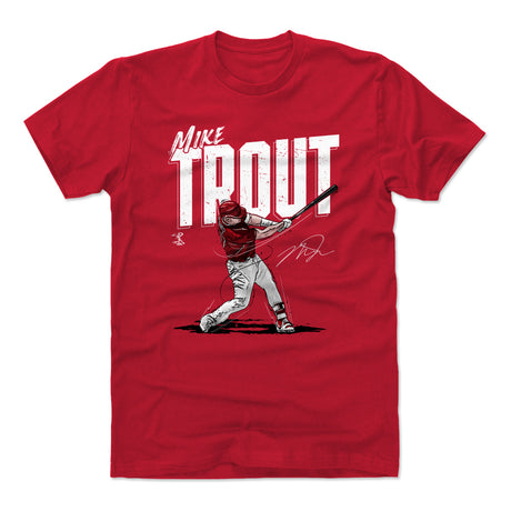 Mike Trout Men's Cotton T-Shirt | 500 LEVEL