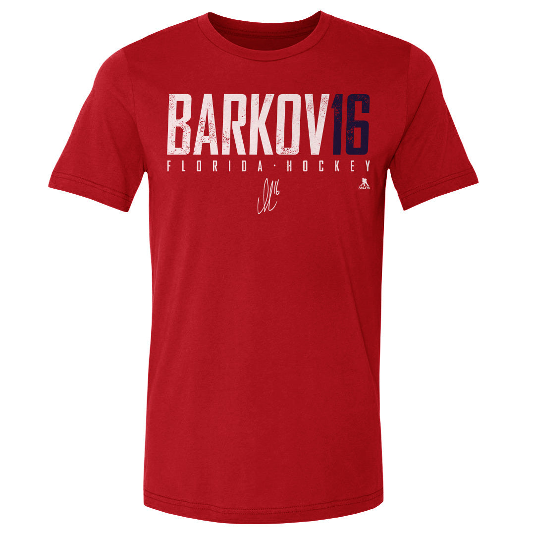 Aleksander Barkov Men's Cotton T-Shirt | 500 LEVEL