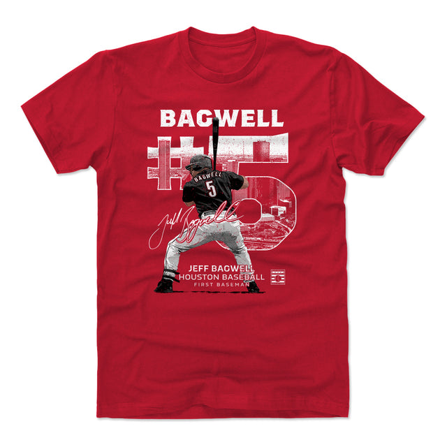 Jeff Bagwell Men's Cotton T-Shirt | 500 LEVEL
