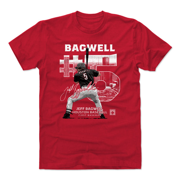 500 LEVEL Jeff Bagwell T-Shirt - Vintage Houston Astros Baseball Tee | Men's Soft Cotton Apparel For Fans & Collectors