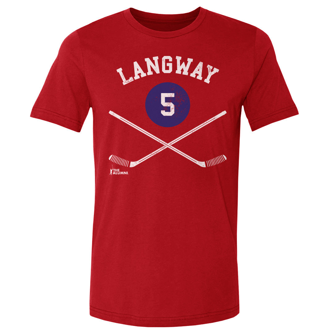 Rod Langway Men&#39;s Cotton T-Shirt | 500 LEVEL