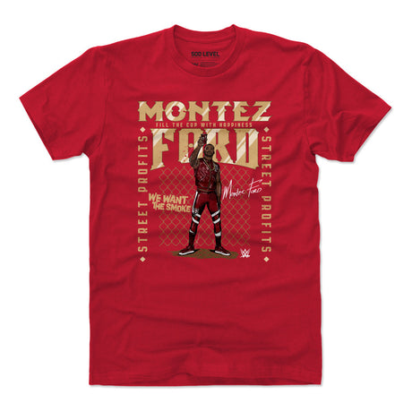 Montez Ford Men's Cotton T-Shirt | 500 LEVEL