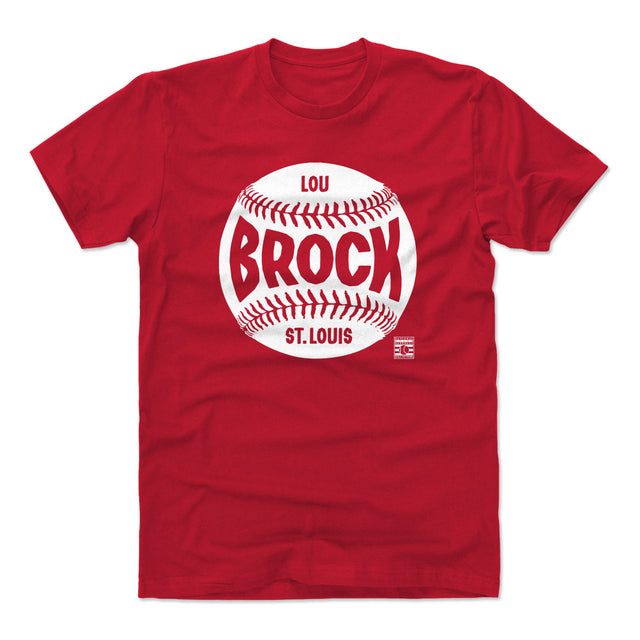 Lou Brock Men's Cotton T-Shirt | 500 LEVEL