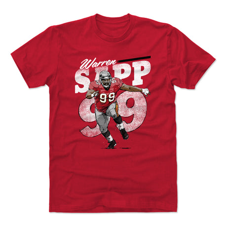 Warren Sapp Men's Cotton T-Shirt | 500 LEVEL