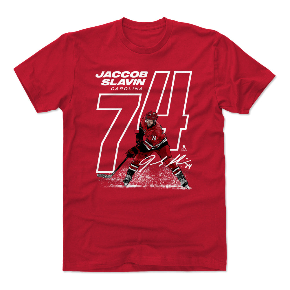 Jaccob Slavin Men's Cotton T-Shirt | 500 LEVEL