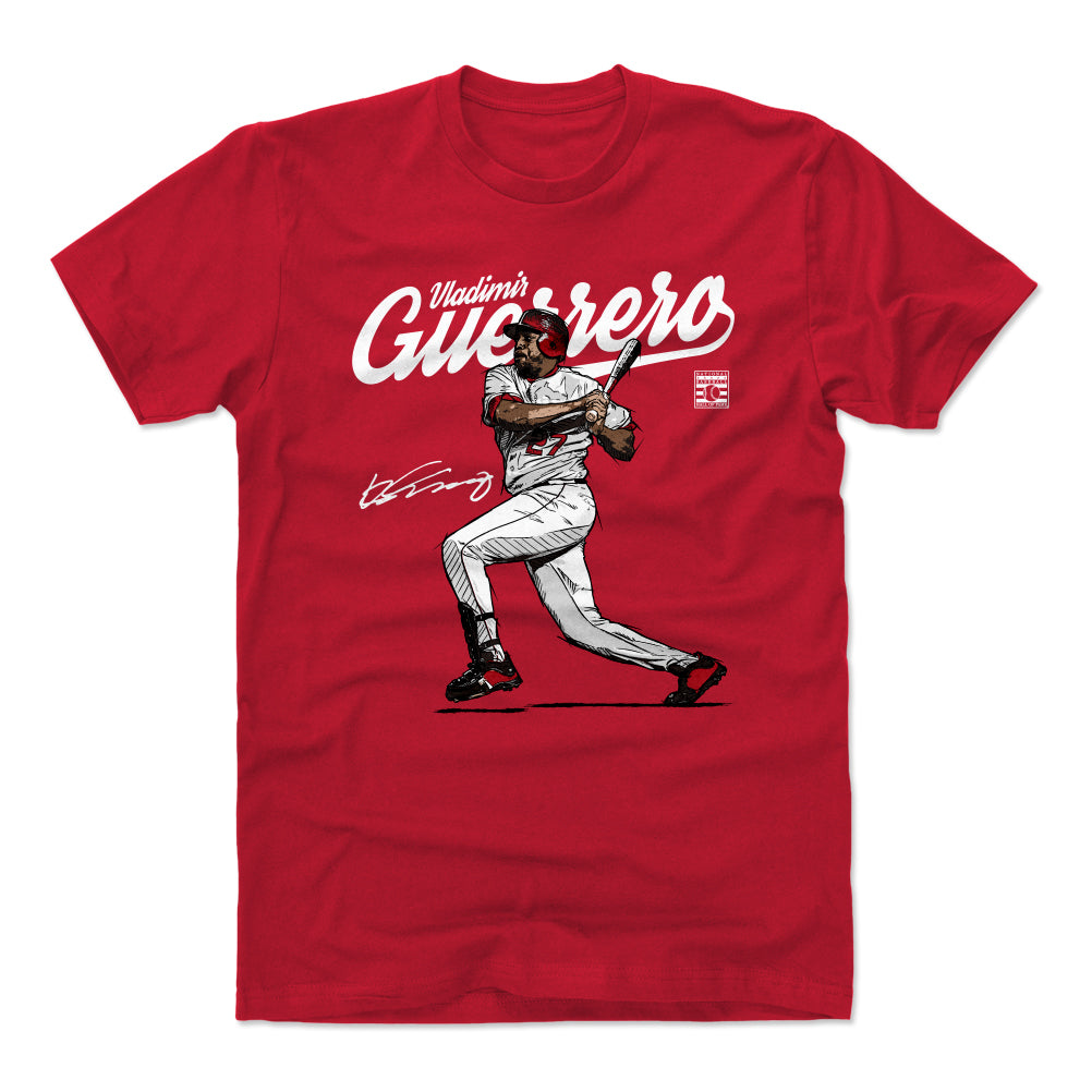 Vladimir Guerrero Men's Cotton T-Shirt | 500 LEVEL