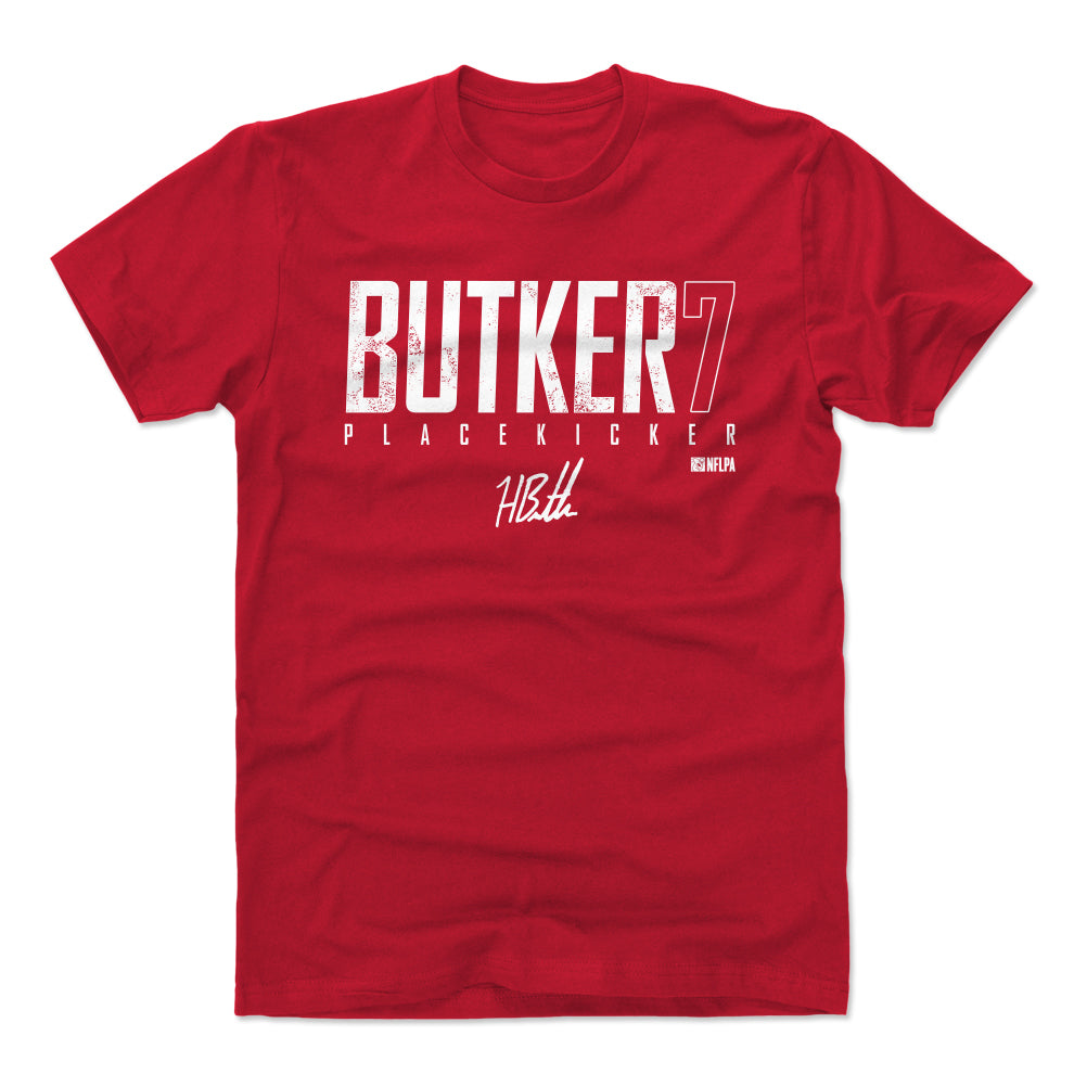 Harrison Butker Men&#39;s Cotton T-Shirt | 500 LEVEL