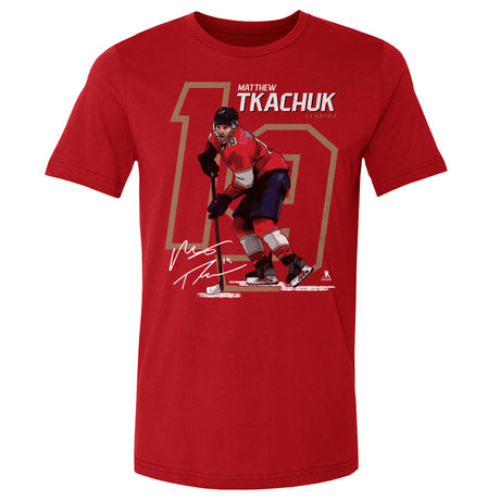 Matthew Tkachuk Men's Cotton T-Shirt | 500 LEVEL