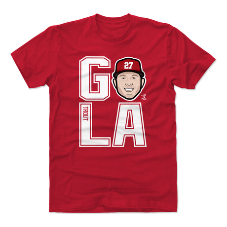 Mike Trout Men's Cotton T-Shirt | 500 LEVEL
