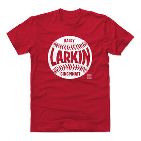 Barry Larkin Men's Cotton T-Shirt | 500 LEVEL