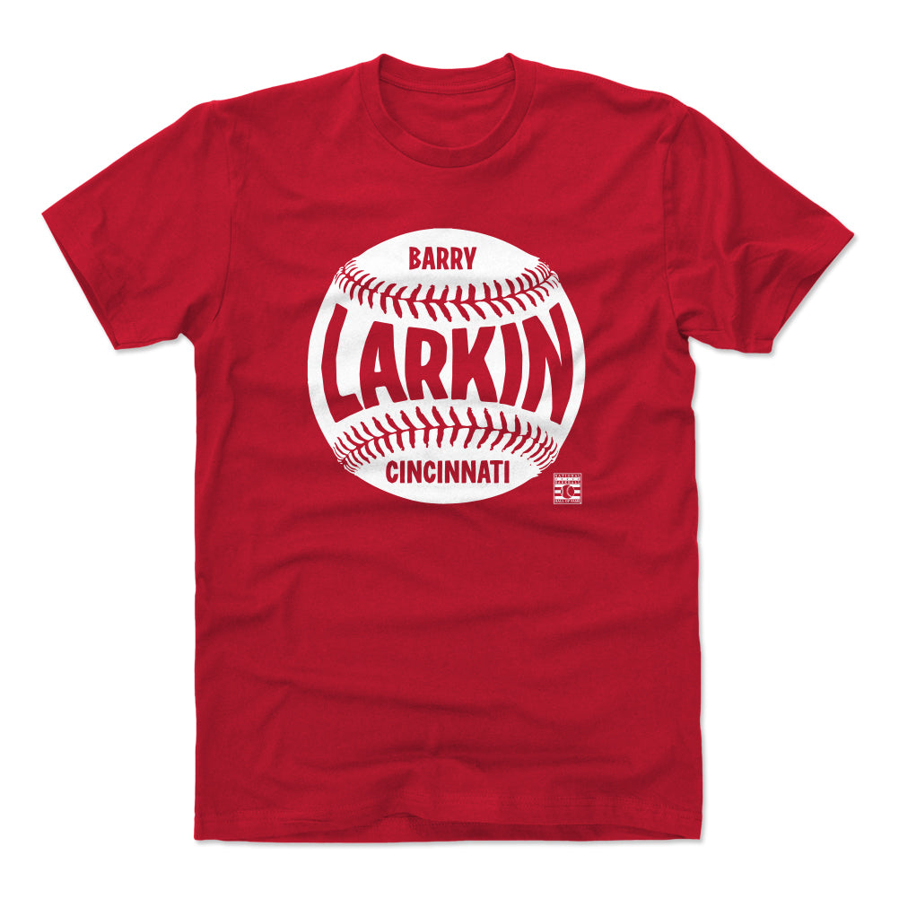 Barry Larkin Men&#39;s Cotton T-Shirt | 500 LEVEL