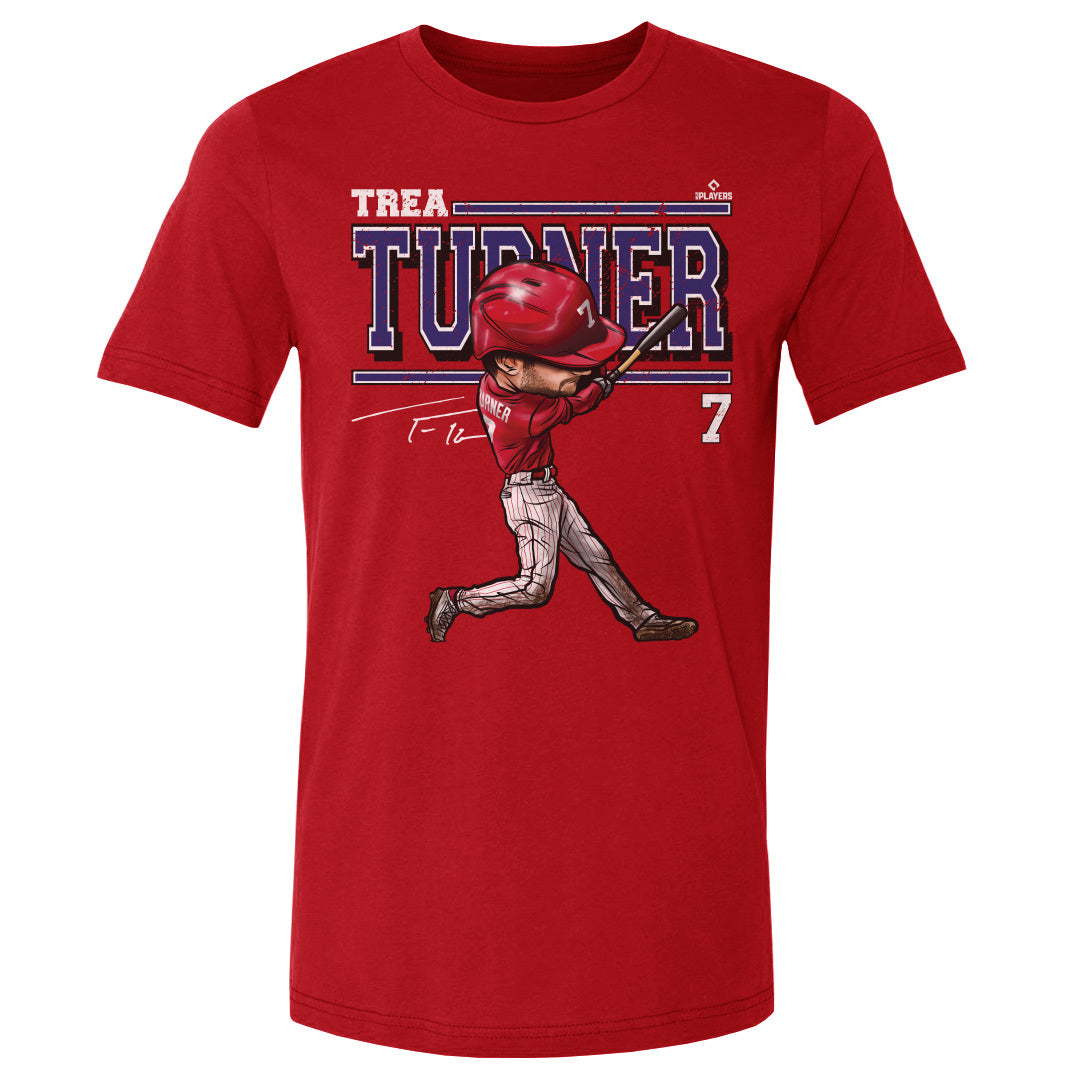 Trea Turner Men's Cotton T-Shirt | 500 LEVEL