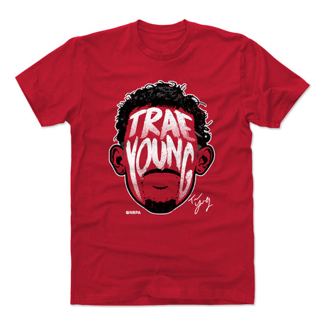Trae Young Men's Cotton T-Shirt | 500 LEVEL