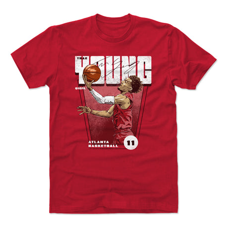 Trae Young Men's Cotton T-Shirt | 500 LEVEL