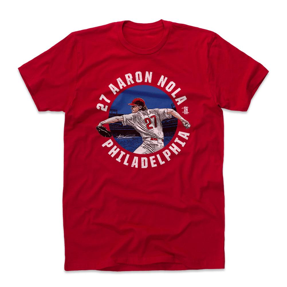 Aaron Nola Men's Cotton T-Shirt | 500 LEVEL