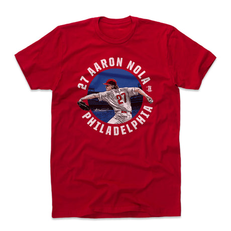 Aaron Nola Men's Cotton T-Shirt | 500 LEVEL