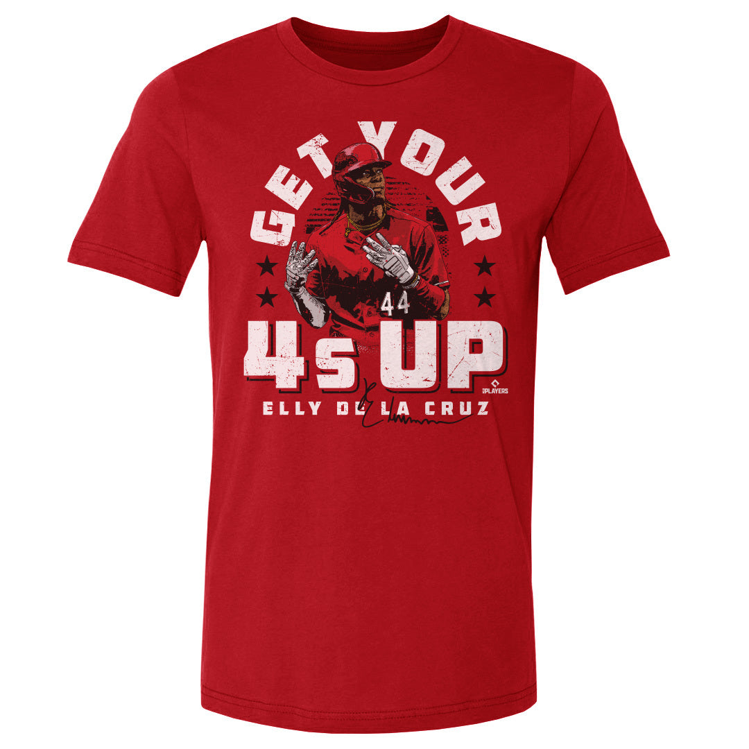 Elly De La Cruz Shirt Cincinnati Baseball Men's Cotton T-Shirt