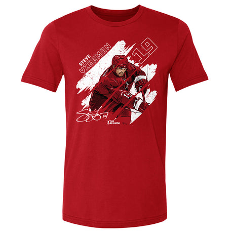 Steve Yzerman Men's Cotton T-Shirt | 500 LEVEL