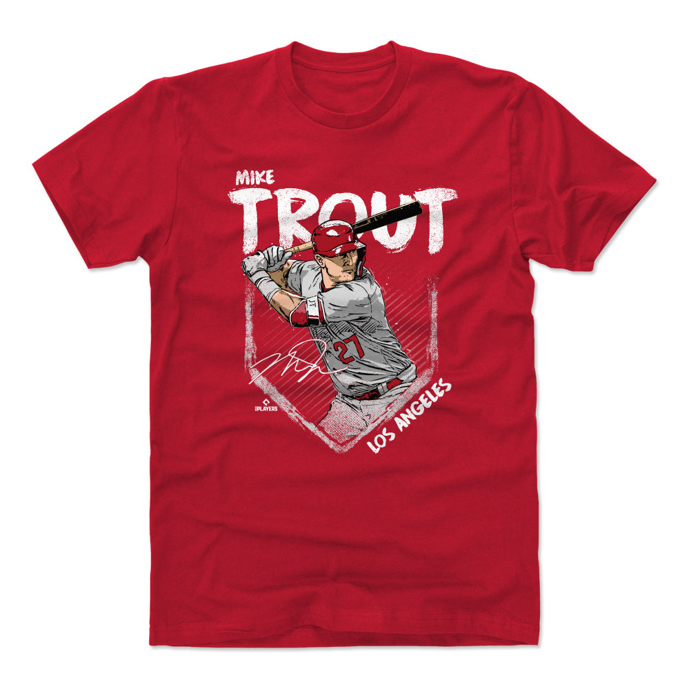 Mike Trout Men's Cotton T-Shirt | 500 LEVEL