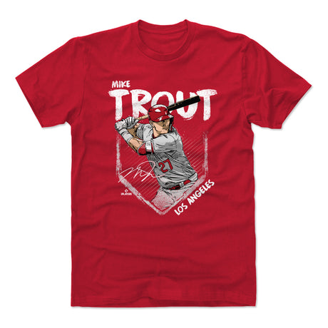 Mike Trout Men's Cotton T-Shirt | 500 LEVEL