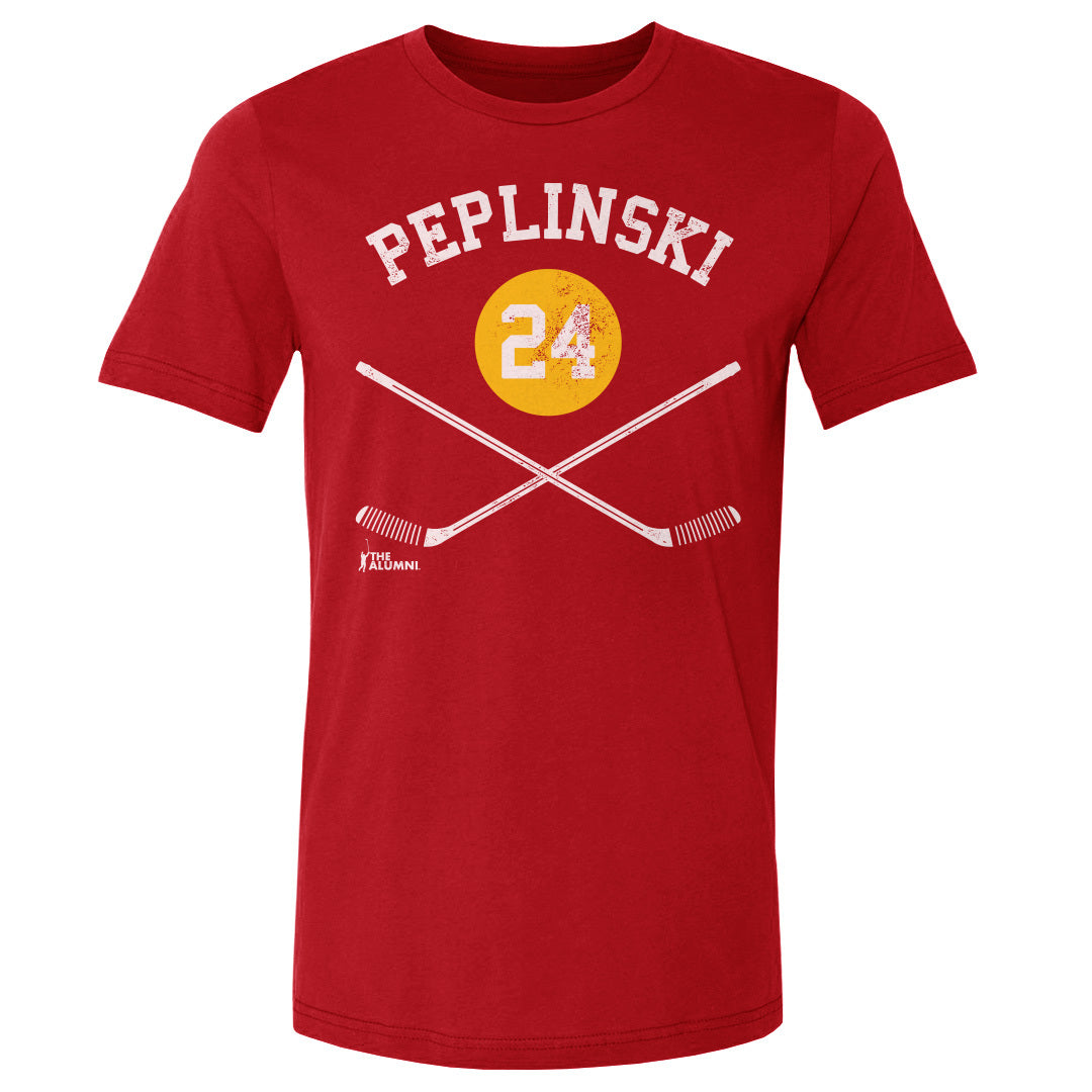 Jim Peplinski Men&#39;s Cotton T-Shirt | 500 LEVEL