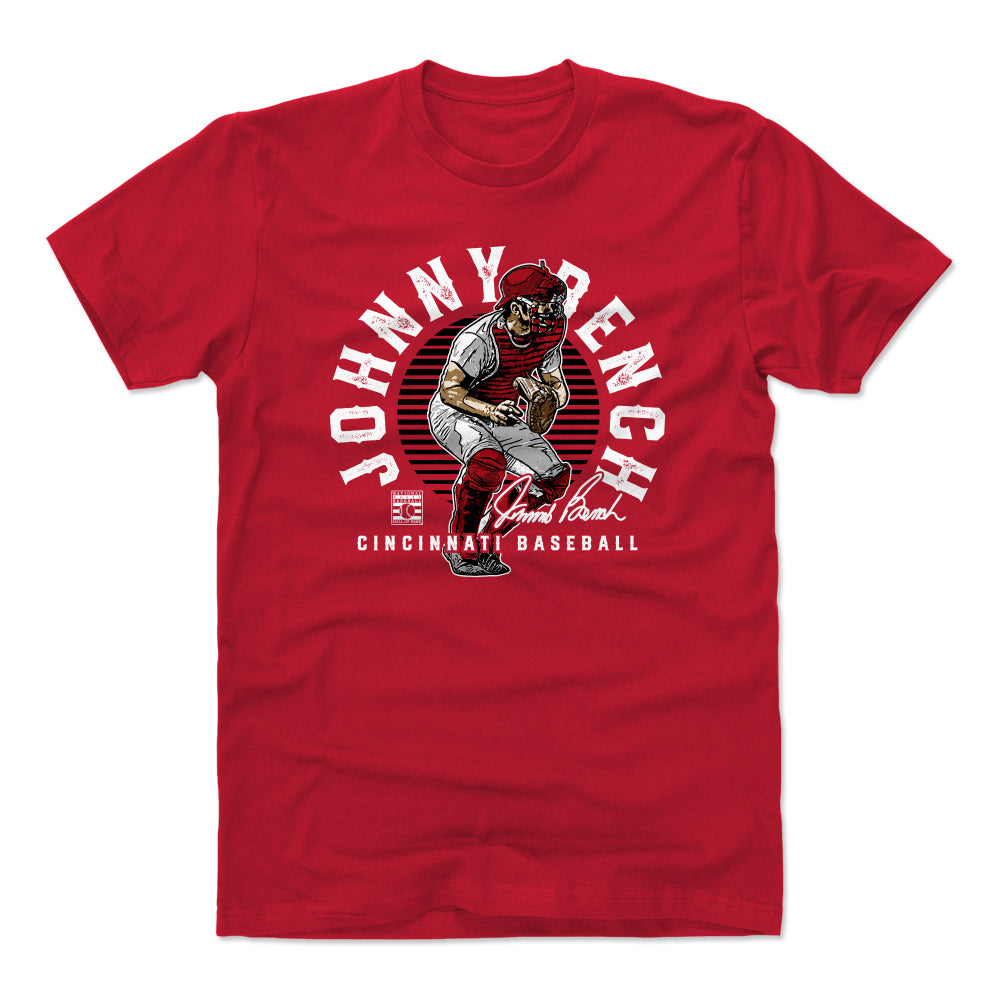 Johnny Bench Men's Cotton T-Shirt | 500 LEVEL