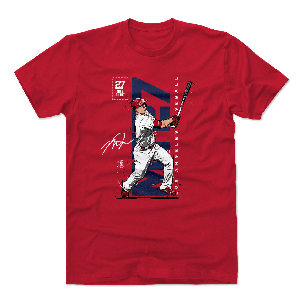 Mike Trout Men's Cotton T-Shirt | 500 LEVEL