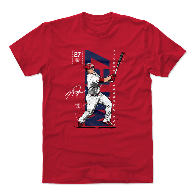 Mike Trout Men's Cotton T-Shirt | 500 LEVEL