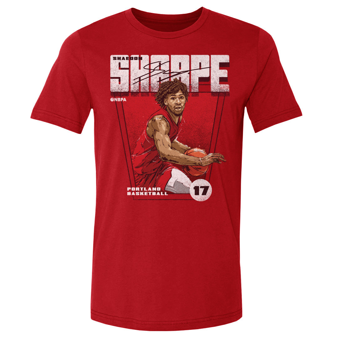 Shaedon Sharpe Men&#39;s Cotton T-Shirt | 500 LEVEL