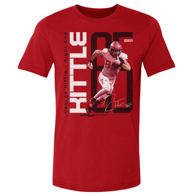 George Kittle Men's Cotton T-Shirt | 500 LEVEL