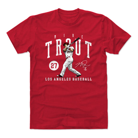Mike Trout Men's Cotton T-Shirt | 500 LEVEL