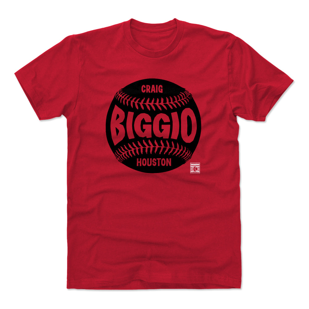 Craig Biggio Men's Cotton T-Shirt | 500 LEVEL