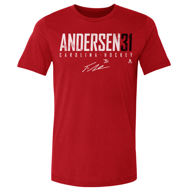 Frederik Andersen Men's Cotton T-Shirt | 500 LEVEL