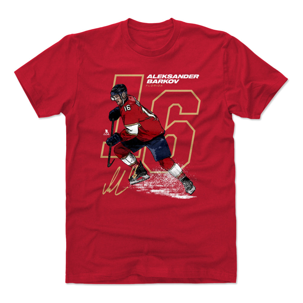 Aleksander Barkov Men's Cotton T-Shirt | 500 LEVEL