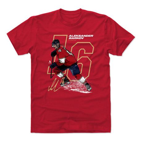 Aleksander Barkov Men's Cotton T-Shirt | 500 LEVEL