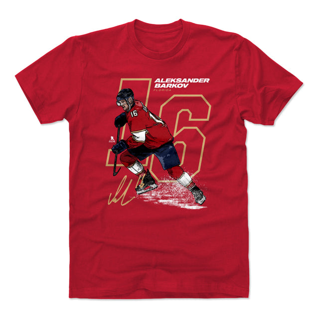 Aleksander Barkov Men's Cotton T-Shirt | 500 LEVEL