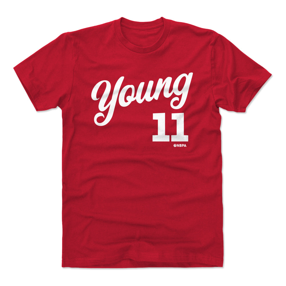 Trae Young Men's Cotton T-Shirt | 500 LEVEL