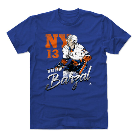 Mathew Barzal Men's Cotton T-Shirt | 500 LEVEL