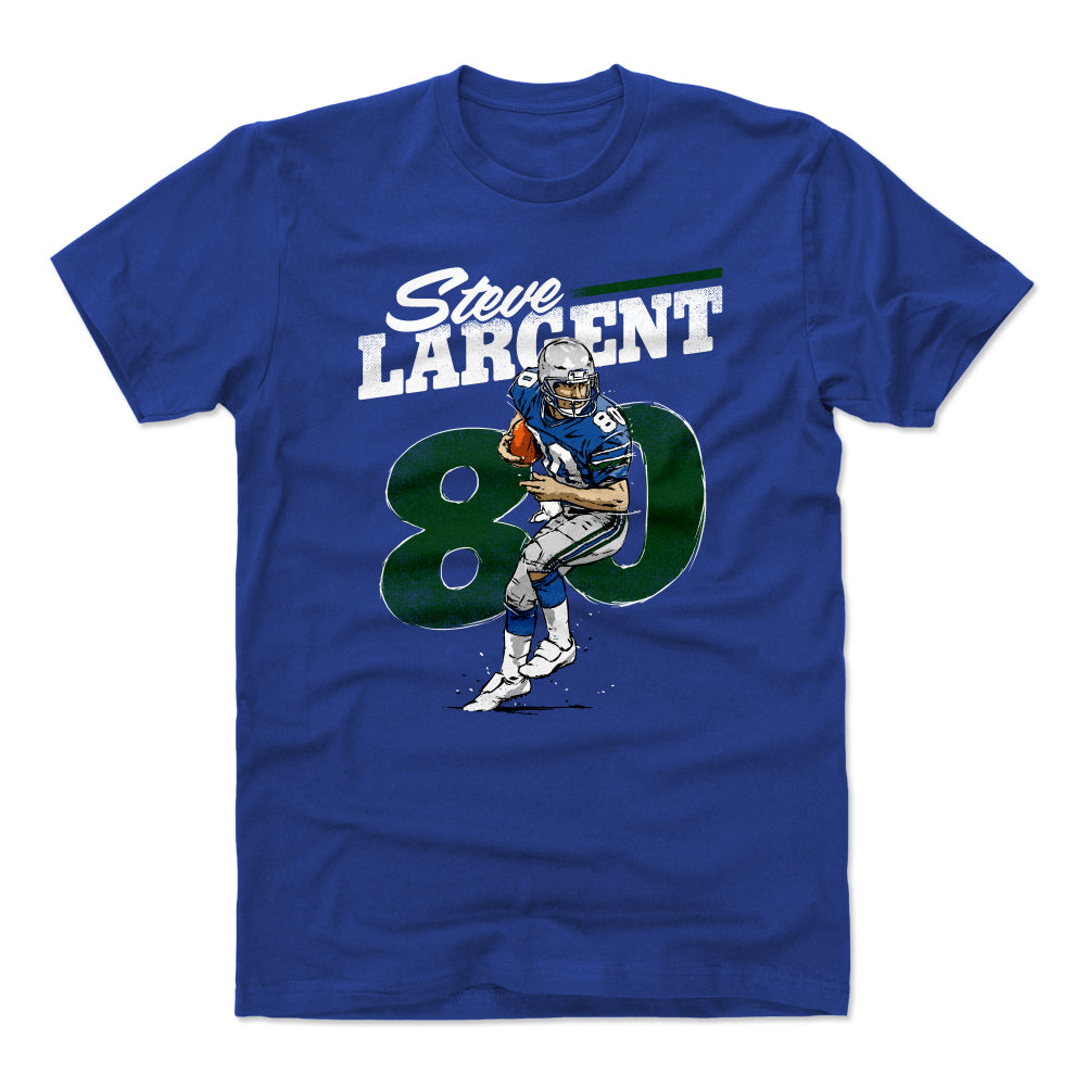 Steve Largent Men's Cotton T-Shirt | 500 LEVEL
