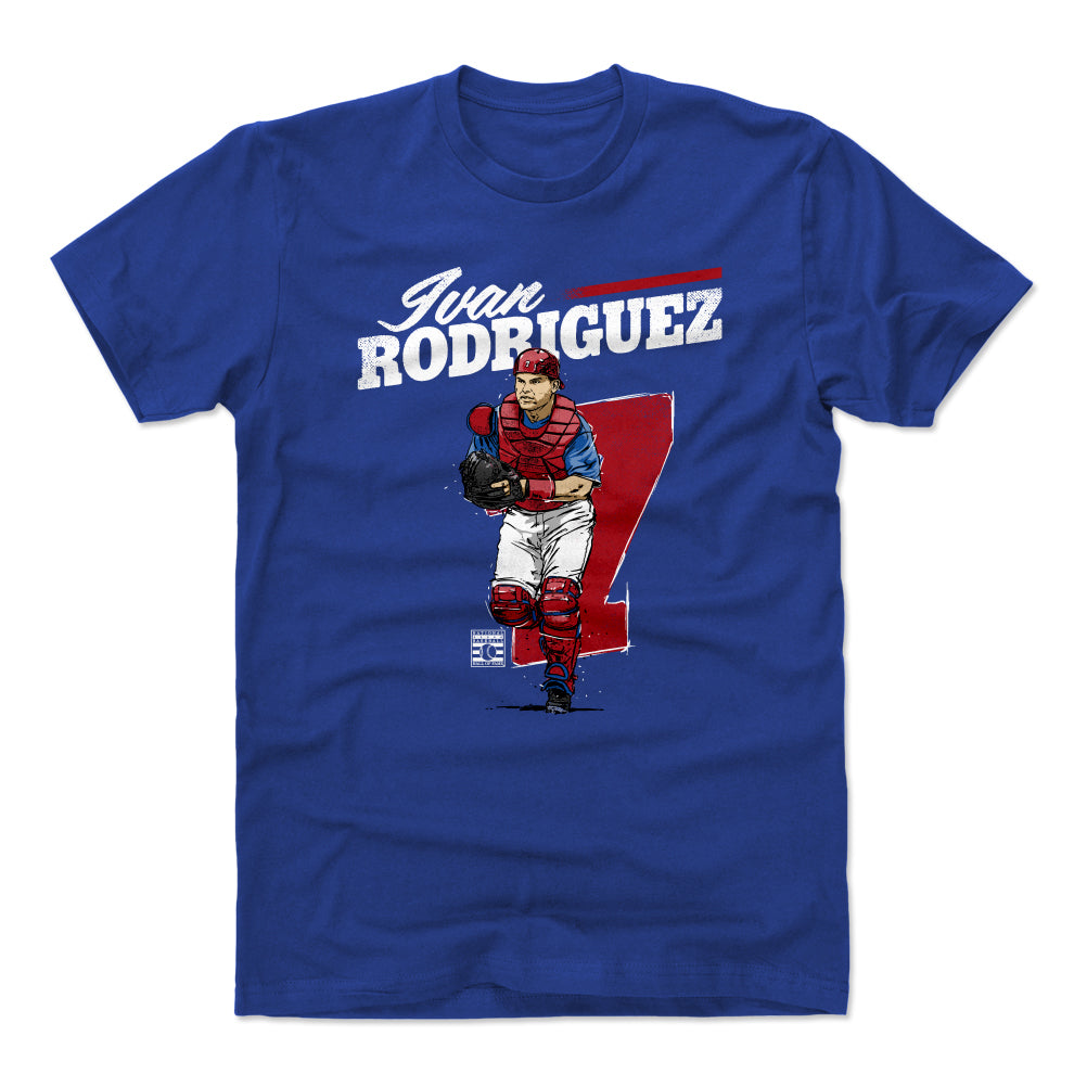 Ivan Rodriguez Men's Cotton T-Shirt | 500 LEVEL