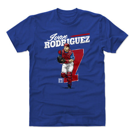 Ivan Rodriguez Men's Cotton T-Shirt | 500 LEVEL