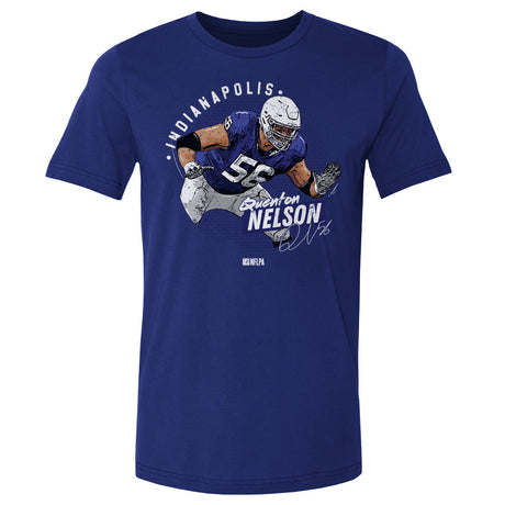 Quenton Nelson Men's Cotton T-Shirt | 500 LEVEL