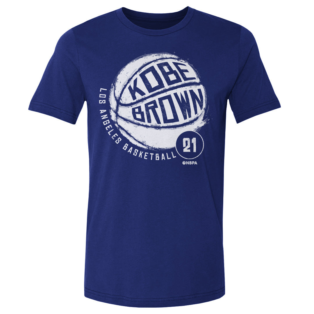 Kobe Brown Men&#39;s Cotton T-Shirt | 500 LEVEL