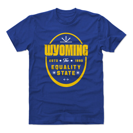 Wyoming Men's Cotton T-Shirt | 500 LEVEL