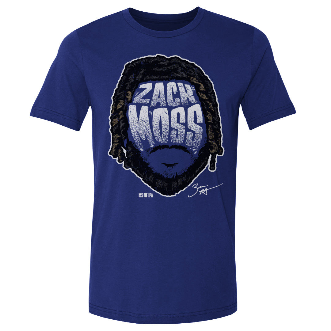 Zack Moss Men&#39;s Cotton T-Shirt | 500 LEVEL