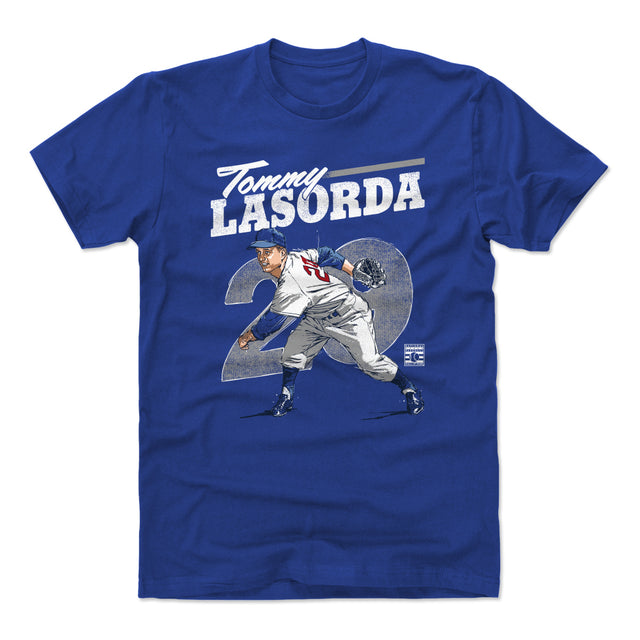 Tommy Lasorda Men's Cotton T-Shirt | 500 LEVEL