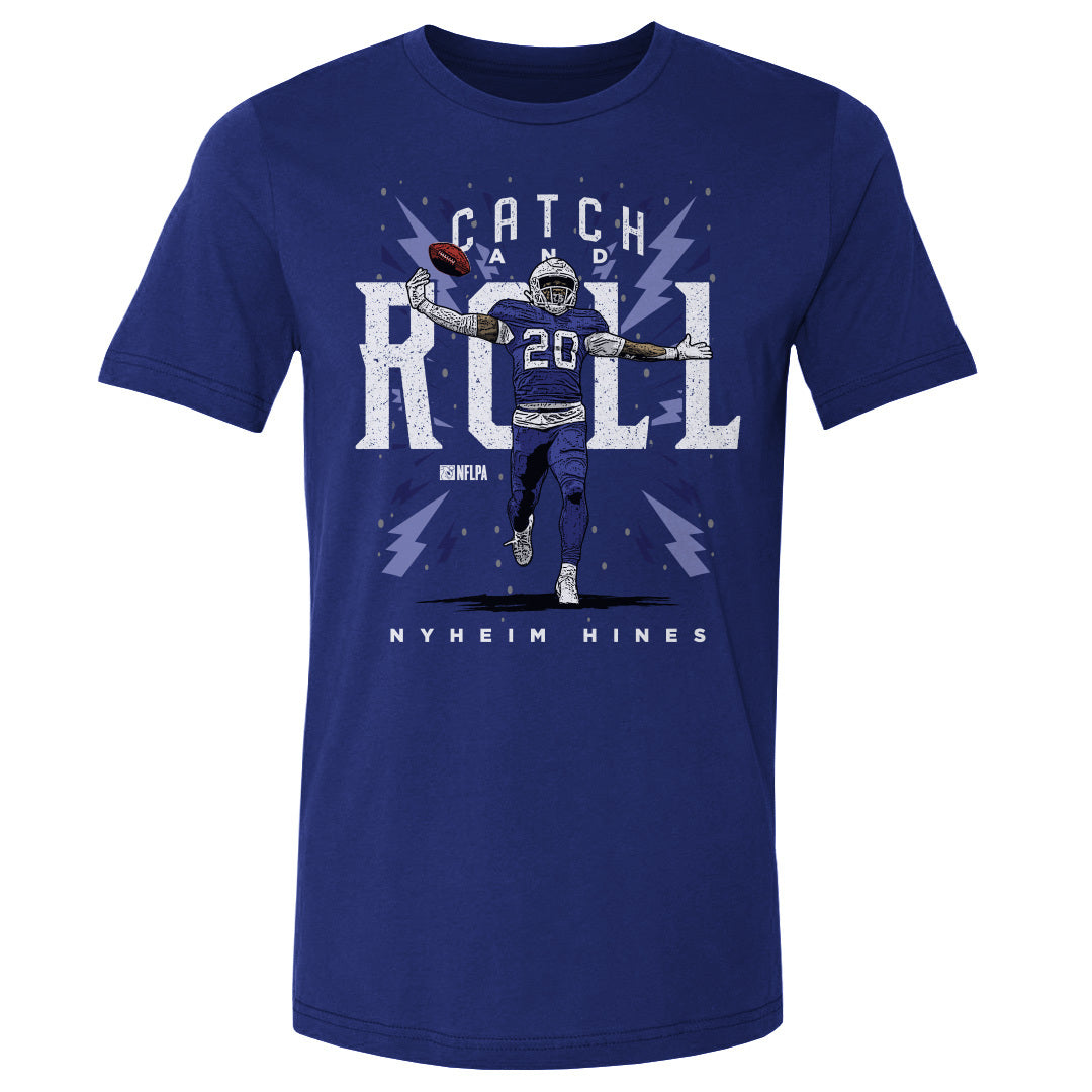 Nyheim Hines Men's Cotton T-Shirt | 500 LEVEL