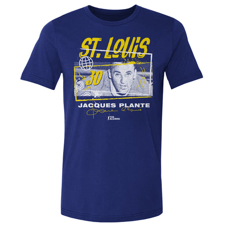 Jacques Plante Men's Cotton T-Shirt | 500 LEVEL