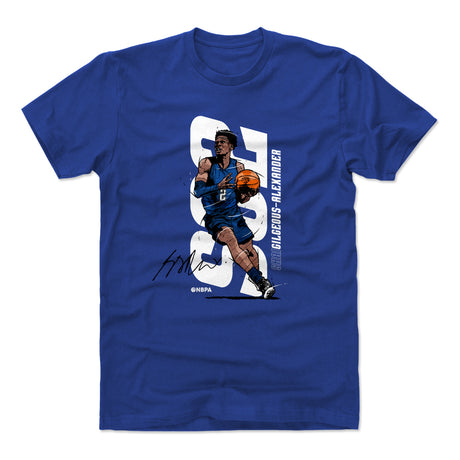 Shai Gilgeous-Alexander Men's Cotton T-Shirt | 500 LEVEL