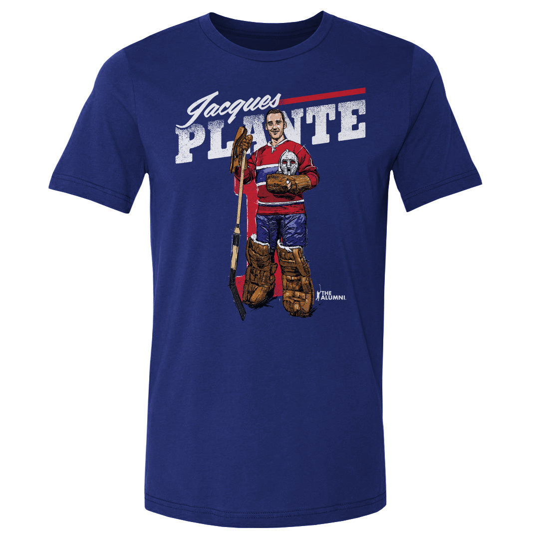 Jacques Plante Men&#39;s Cotton T-Shirt | 500 LEVEL